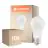 Flerpack 10x Ledvance Classic LED E27 Päron Matt 13W 1521lm - 840 Kallvit | Ersättare 100W