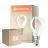 Flerpack 6x Osram Classic LED E14 Boll Filament Klar 5.9W 806lm - 827 Extra Varm Vit | Dimbar - Ersättare 60W
