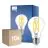 Flerpack 10x Philips Master LED E27 Päron Filament Klar 7.2W 1055lm - 922-927 Dim To Warm | Bästa Färgåtergivning - Dimbar - Ersättare 75W