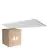 Flerpack 4x Ledvance LED Panel Planon Plus 1200x300mm 40W 3100lm - 830 Varm Vit