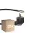 Flerpack 25x Noxion Power Strömkabel Svart - Schuko Europlug + Öppna ändar - 5m - 3 pole 0,75mm2