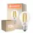 Flerpack 10x Ledvance Classic LED E27 Päron Filament Klar 11W 1521lm - 827 Extra Varm Vit | Ersättare 100W