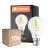 Flerpack 10x Ledvance Classic Performance LED Lampa B22d Päron Filament Klar 4W 470lm - 827 Extra Varm Vit | Ersättare 40W