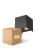 Flerpack 4x D'Lite Vägglampa Elingen Aluminium Svart Up & Down 4.9W 480lm - 830 Varm Vit | IP65 - Ljussensor
