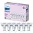Flerpack 6x Philips LED Spot GU10 PAR16 5W 390lm 36D - 840 Kallvit