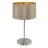 Eglo Bordslampa Maserlo Stål Satin Nickel | Passande för 1x E27