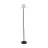 Eglo Golvlampa Montapalma-L Solar Stål Svart 2W 190lm - 830 Varm Vit | IP54 - Dimbar - USB-C
