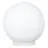 Eglo Bordslampa Rondo Plast Vit | Passande för 1x E27