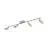 Eglo Taklampa Buzz-LED Stål Satin Nickel 4x2.8W 4x250lm - 830 Varm Vit | IP20 - Inkl. 4x GU10