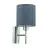 Eglo Vägglampa Pasteri Stål Satin Nickel | IP20 - Passande för 1x E27 