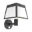 Eglo Vägglampa Altilia Solar Svart 7W 800lm - 830 Varm Vit | IP65 - Rörelsesensor