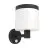 Eglo Vägglampa Pantete Solar Svart 7W 790lm - 830 Varm Vit | IP65 - Rörelsesensor