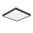 Eglo Taklampa Badrumsbelysning Fueva 6 Plast Svart 10.5W 1700lm - 827-840-865 CCT