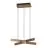Eglo Connect.Z Smart Pendellampa Folcino-Z Stål Bronze, Svart 36W 3720lm - 827-865 Justerbar Vit + RGB | Dimbar