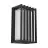 Eglo Vägglampa Genovese Aluminium Svart 10W 1050lm - 865 Dagsljus | IP65 - Rörelsesensor
