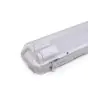 Noxion LED Allmänbruksarmatur Vattentät Armatur Poseidon V2.0 incl. 2x Noxion LED Rör T8 Standard Output 15W 2x1800lm - 840 Kallvit | 120cm