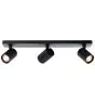 Brilliant Marty Taklampa Aluminium Sandig Svart 15W 1050lm - 830 Varm Vit | Inkl. 3x GU10
