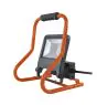 Ledvance LED Strålkastare Abetsbelysning Mörk Grå 50W 4500lm 110D - 840 Kallvit | IP54 - 2 Power Outlets - Symmetrisk