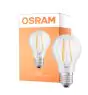 Osram Parathom LED E27 Päron Klar 4.5W 470lm - 822-827 Dim To Warm | Ersättare 40W