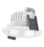 Ledvance LED Spot Adjust Aluminium Vit 8W 680lm 36D - 930 Varm Vit | Utskärning   68mm - IP20 - Bästa färgåtergivning - Dimbar
