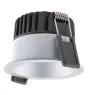 Ledvance LED Spot Mörklight Aluminium Silver 8W 680lm 36D - 930 Varm Vit | Utskärning   68mm - IP44 - Bästa färgåtergivning - Dimbar
