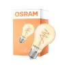 Osram Vintage 1906 LED Classic Slim E27 Päron Filament Guld 4.9W 470lm - 927 Extra Varm Vit | Bästa Färgåtergivning - Dimbar - Ersättare 40W
