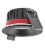 Ledvance LED Spot Fire Rated Aluminium Svart 8W 640lm 36D - 927 Extra Varm Vit | Utskärning   68mm - IP65 - Bästa färgåtergivning - Dimbar