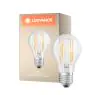 Ledvance Classic LED E27 Päron Filament Klar 7.5W 1055lm - 840 Kallvit | Ersättare 75W