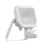 Ledvance LED Strålkastare Aluminium Vit 8W 1100lm 100D - 830 Varm Vit | IP65 - Rörelse- Och Ljussensor - Symmetrisk