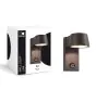 D'Lite Vägglampa Lira Svart 7W 600lm 830 Varm Vit | IP54 - Rörelsesensor