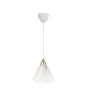 DFTP by Nordlux Strap 27 Pendellampa Glas och Metall Vit | Passande för E27