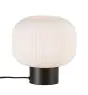 Nordlux Bordslampa Milford Glas Svart | Passande för 1x E27