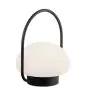 Nordlux Bordslampa Sponge Batteri Svart 4.8W 300lm - 827 Extra Varm Vit | 3-Stegs Dimbar