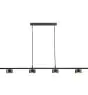 Nordlux Pendellampa Rail Clyde 20W 827 350lm 120D Svart - Metall | Dimbar - Extra Varm Vit