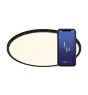 Nordlux Oja Smart 60 Taklampa Metall Svart 30W 3500lm - 827-865 Justerbar Vit | 600mm - Wifi och Blåtooth Dimbar