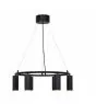 Nordlux Vico Pendellampa Aluminium och Metall Svart | 534mm - Passande för 6x GU10