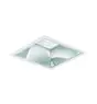 Philips LED Downlight LuxSpace Fyrkant DN572B 16.5W 2200lm 80D - 830 Varm Vit | 214mm - Aluminium Reflektor