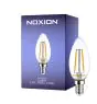 Noxion Lucent LED E14 Kronljus Filament Klar 2.5W 250lm - 827 Extra Varm Vit | Dimbar - Ersättare 25W