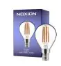 Noxion Lucent LED E14 boll Filament Klar 4.5W 470lm - 827 Extra Varm Vit | Ersättare 40W
