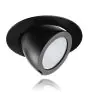 Noxion LED Spot Forza Svart 35W 3000lm 36D - 930 Varm Vit | 168mm - Bästa Färgåtergivning