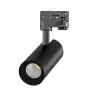 Noxion LED Spårbelysning 3-Fas Ecowhite Aluminium Svart 20W 1970lm 36D - 830 Varm Vit | UGR <19