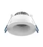 Noxion LED Spot Ares Djup Vit 6W 540lm 927-940 3CCT - med Inre Ring Vit| Utskärning   68mm