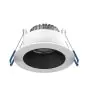 Noxion LED Spot Ares Djup Vit 6W 540lm 927-940 3CCT - med Inre Ring Svart | Utskärning   68mm
