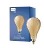 Philips Classic LED Lampa E27 Päron Guld 7W 470lm - 818 Extra Varm Vit | Dimbar - Ersättare 40W