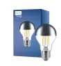 Philips MASTER Value LED Lampa E27 Päron Mirror 7.2W 650lm – 827 Extra Varm Vit | Bästa färgåtergivning - Dimbar - Ersättare 60W