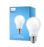 Philips Corepro LED Lampa E27 Päron Matt 8.5W 1055lm - 840 Kallvit - Ersättare 75W