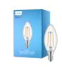 Philips Corepro LED Kronljus E14 filament klar 2W 250lm – 827 – ekstra varm hvid | erstatter 25W