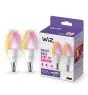 Dubbelpack 2x WiZ Smart LED E14 Kronljus Matt 5W 470lm | Bästa Färgåtergivning - Dimbar - Ersättare 40W