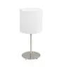 Eglo Bordslampa Pasteri Stål Satin Nickel | IP20 - Passande för 1x E27 