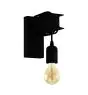 Eglo Vägglampa Townshend 6 Stål Svart | IP20 - Passande för 1x E27 